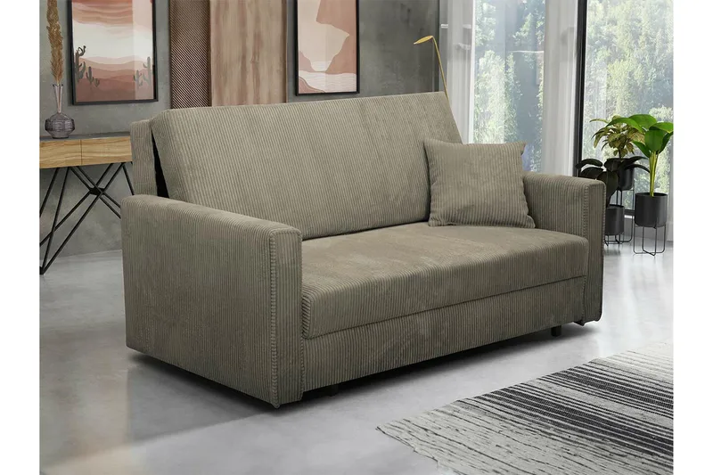 Denegal 2-seters Sovesofa - Beige - Møbler - Sofaer - Sovesofaer