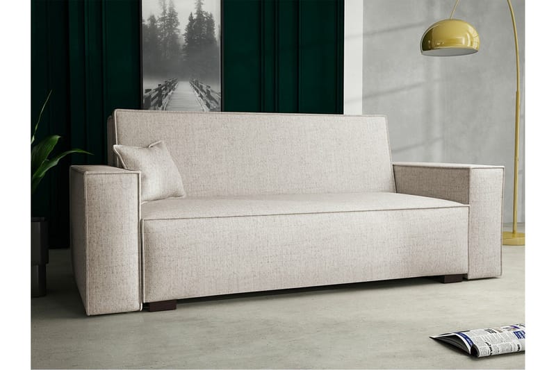 Denegal 2-seters Sovesofa - Beige - Møbler - Sofaer - Sovesofaer