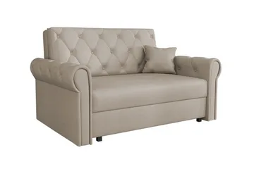Denegal 2-seters Sovesofa - Beige - Møbler - Sofaer - Sovesofaer