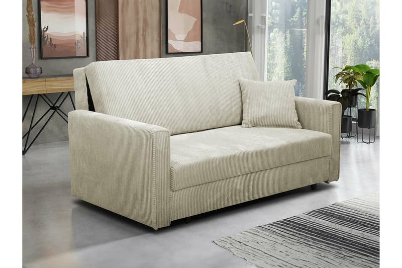 Denegal 2-seters Sovesofa - Beige - Møbler - Sofaer - Sovesofaer