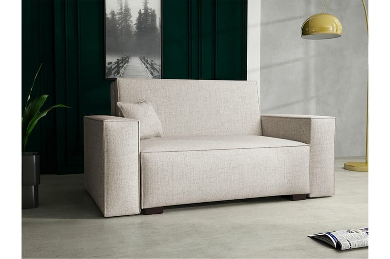 Denegal 2-seters Sovesofa - Beige - Sovesofaer - 2 seters sovesofa