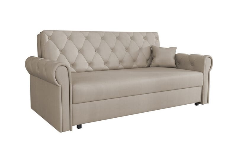 Denegal 2-seters Sovesofa - Beige - Møbler - Sofaer - Sovesofaer
