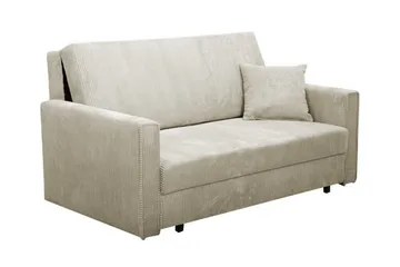 Denegal 2-seters Sovesofa - Beige - Møbler - Sofaer - Sovesofaer