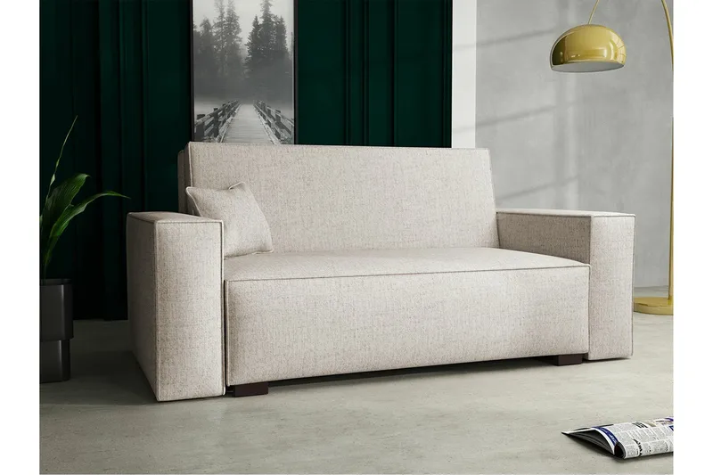 Denegal 2-seters Sovesofa - Beige - Møbler - Sofaer - Sovesofaer