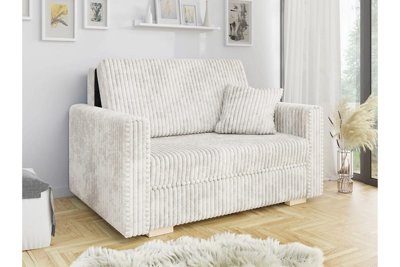 Denegal 2-seters Sovesofa - Beige/Lys Beige - Sovesofaer - 2 seters sovesofa