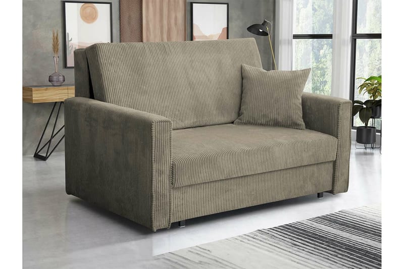 Denegal 2-seters Sovesofa - Brun - Sovesofaer - 2 seters sovesofa