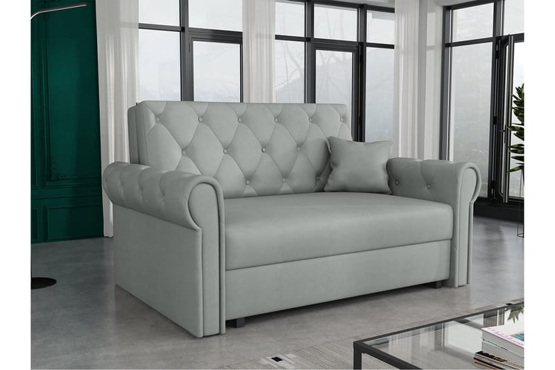 Denegal 2-seters Sovesofa - Grå - Møbler - Sofaer - Sovesofaer