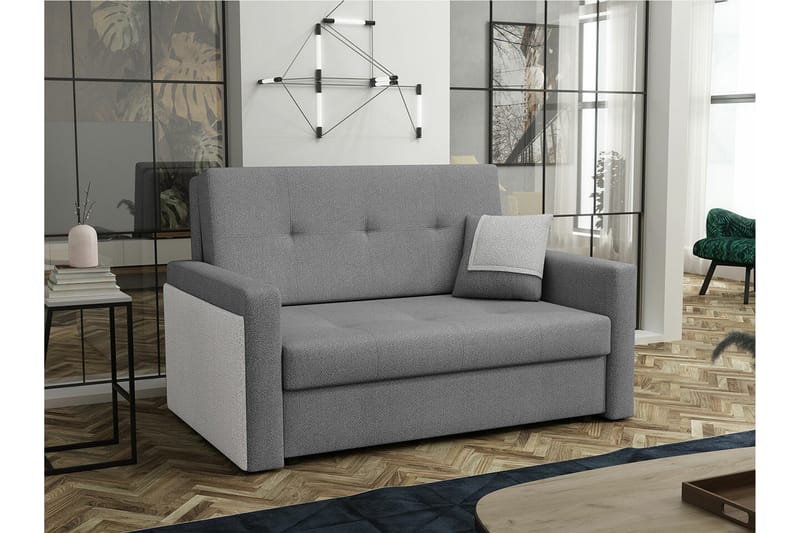Denegal 2-seters Sovesofa - Grå - Møbler - Sofaer - Sovesofaer