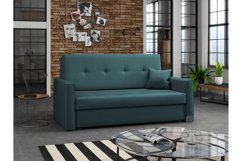 Denegal 2-seters Sovesofa - Grøn - Møbler - Sofaer - Sovesofaer