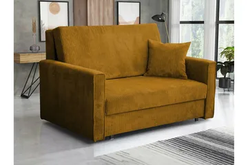 Denegal 2-seters Sovesofa - Gul - Møbler - Sofaer - Sovesofaer