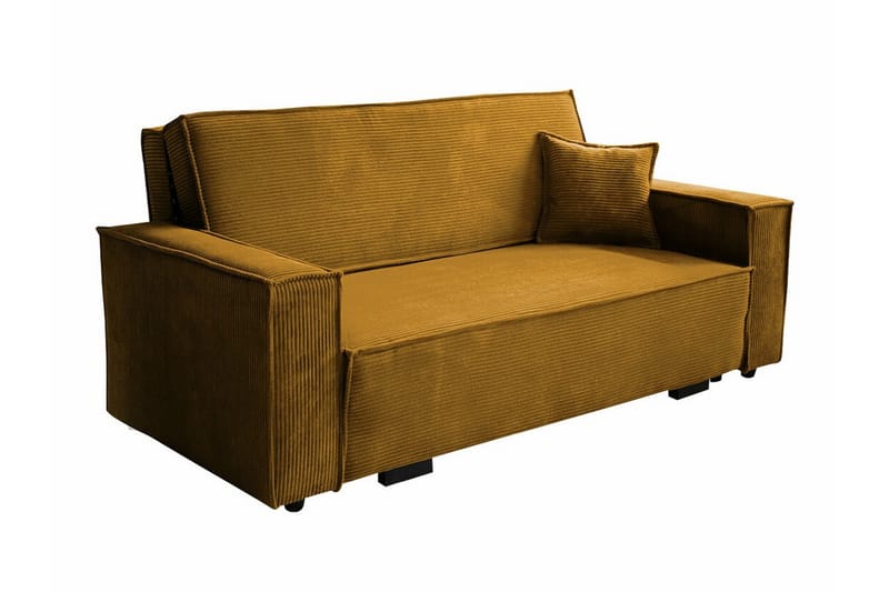 Denegal 2-seters Sovesofa - Gul - Møbler - Sofaer - Sovesofaer