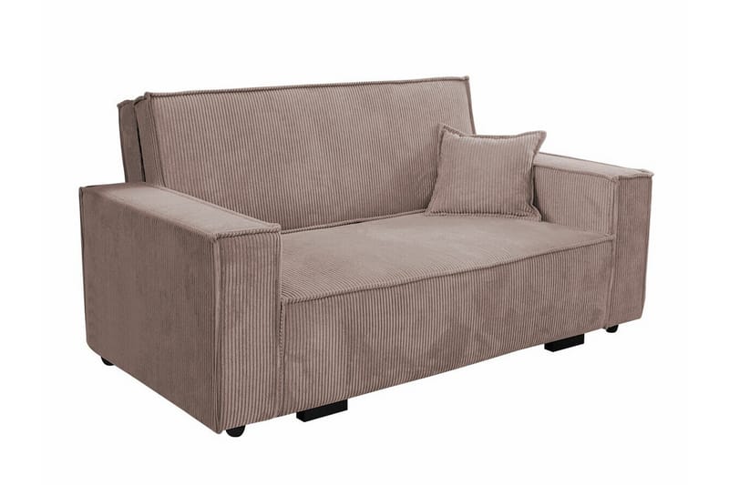 Denegal 2-seters Sovesofa - Lyse brun - Sovesofaer - 2 seters sovesofa