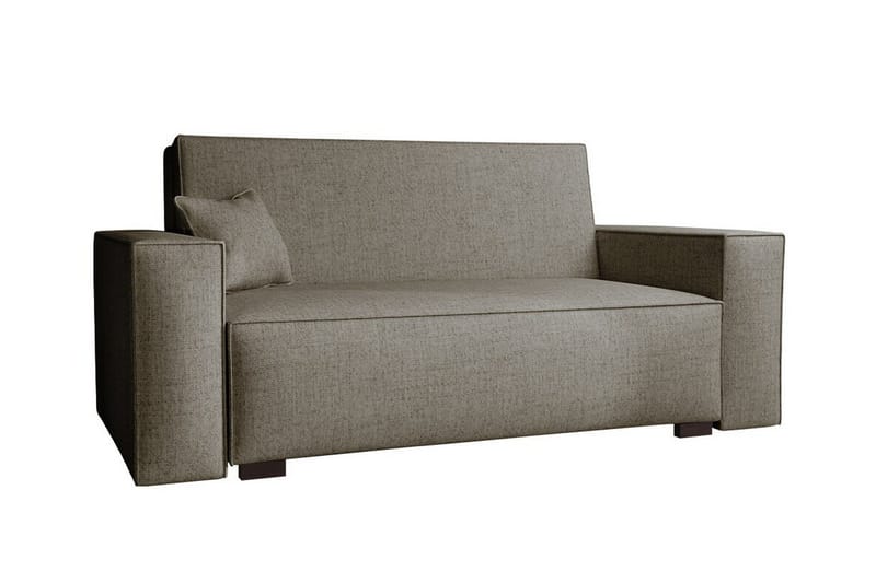 Denegal 2-seters Sovesofa, Lysebrun/Beige