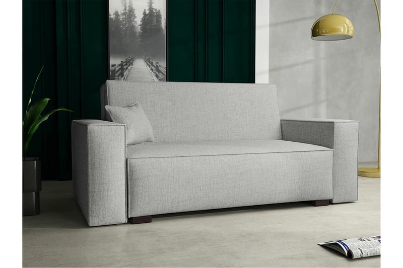 Denegal 2-seters Sovesofa - Lysegrå - Møbler - Sofaer - Sovesofaer