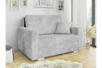 Denegal 2-seters Sovesofa - Lysegrå - Møbler - Sofaer - Sovesofaer