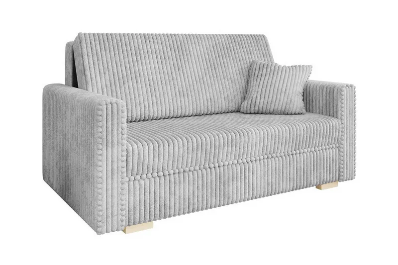 Denegal 2-seters Sovesofa, Lysegrå