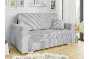 Denegal 2-seters Sovesofa - Lysegrå - Møbler - Sofaer - Sovesofaer