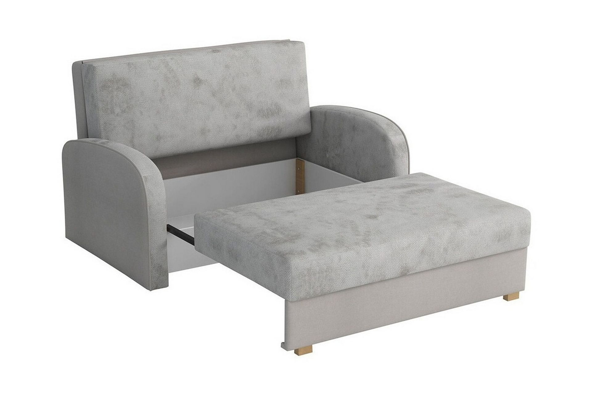 Denegal 2-seters Sovesofa - Lysegrå - Møbler - Sofaer - Sovesofaer
