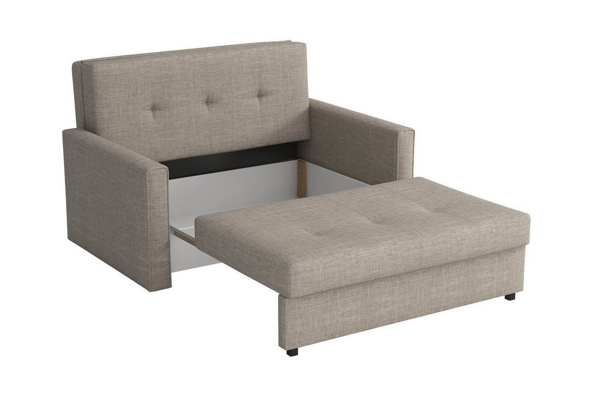 Denegal 2-seters Sovesofa - Lysegrå - Møbler - Sofaer - Sovesofaer
