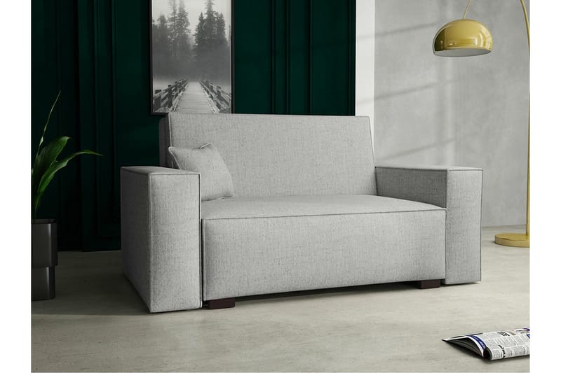 Denegal 2-seters Sovesofa - Lysegrå - Møbler - Sofaer - Sovesofaer