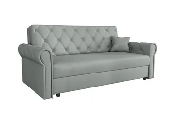 Denegal 2-seters Sovesofa - Lysegrå/Mørkegrå - Møbler - Sofaer - Sovesofaer