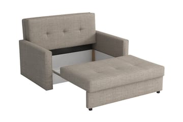 Denegal 2-seters Sovesofa - Mørkebrun - Møbler - Sofaer - Sovesofaer