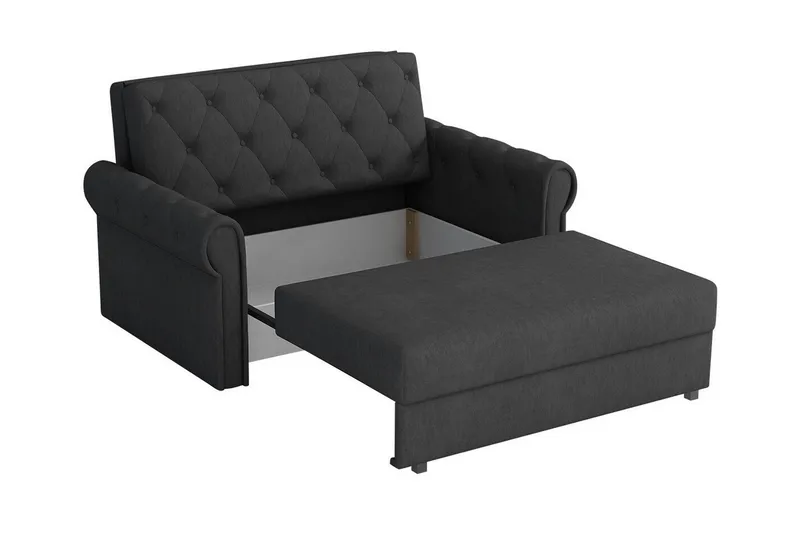 Denegal 2-seters Sovesofa - Mørkegrå - Møbler - Sofaer - Sovesofaer