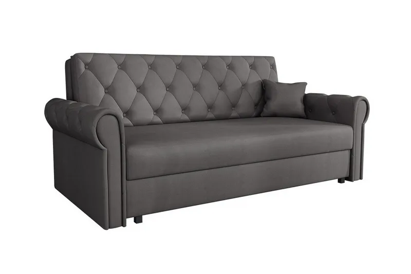 Denegal 2-seters Sovesofa, Mørkegrå