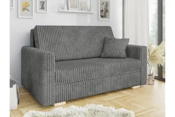 Denegal 2-seters Sovesofa - Mørkegrå - Møbler - Sofaer - Sovesofaer