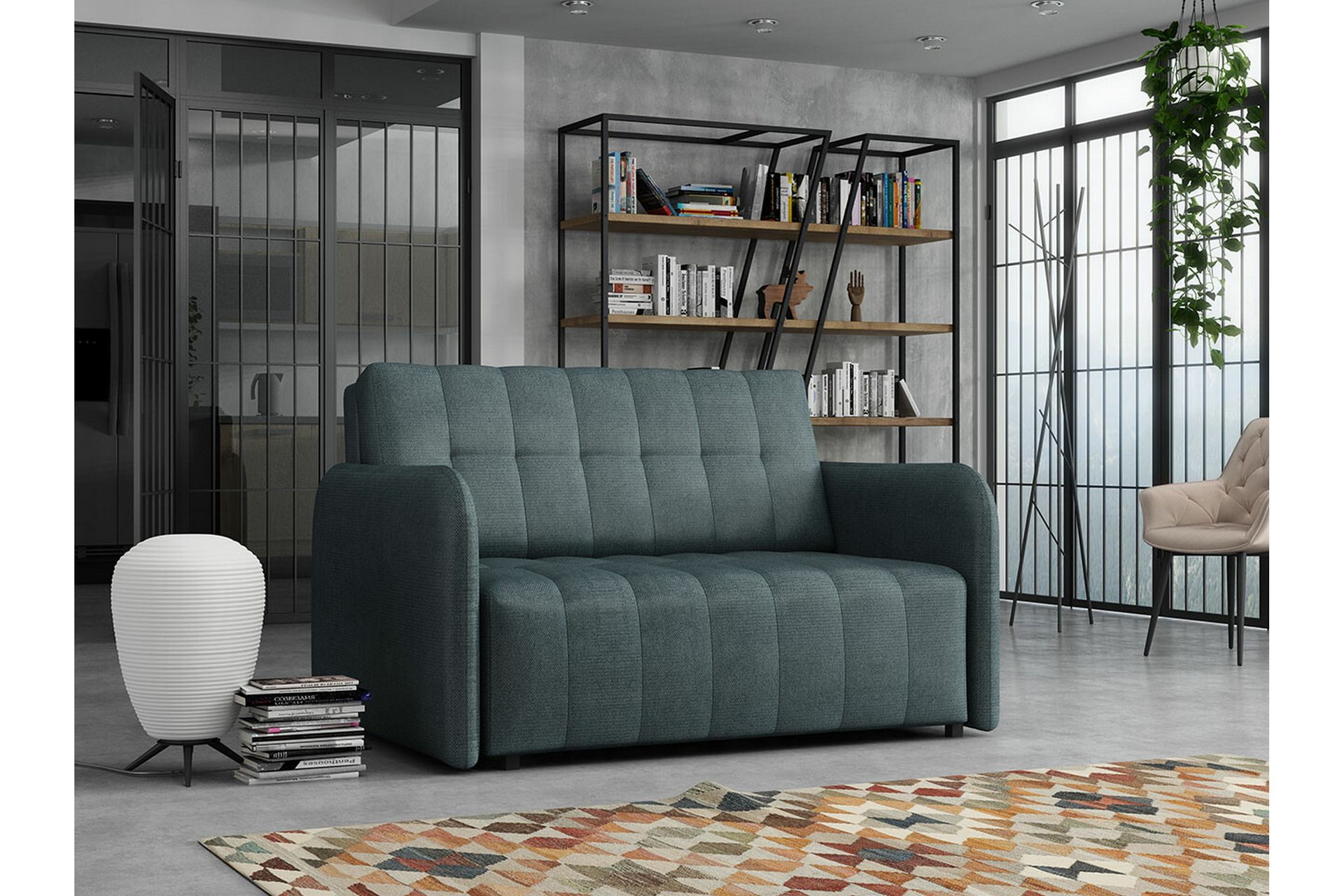 Denegal 2-seters Sovesofa - Mørkegrå - Møbler - Sofaer - Sovesofaer