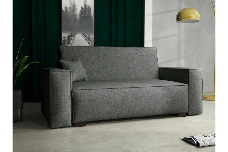 Denegal 2-seters Sovesofa - Mørkegrå - Møbler - Sofaer - Sovesofaer