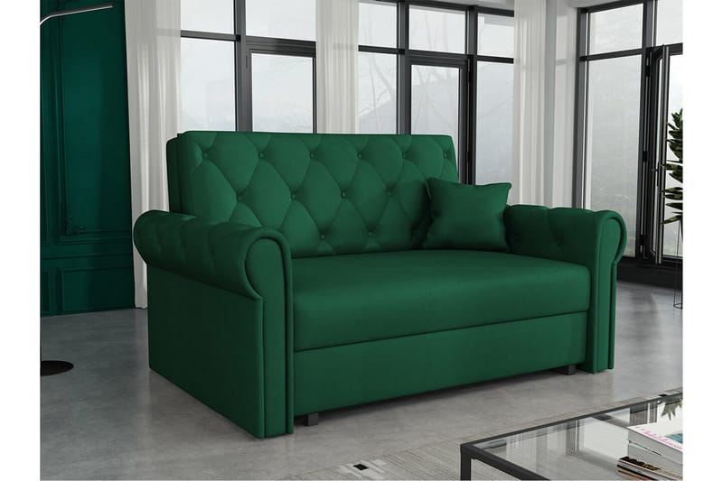 Denegal 2-seters Sovesofa - Mørkegrønn - Møbler - Sofaer - Sovesofaer