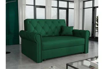 Denegal 2-seters Sovesofa - Mørkegrønn - Møbler - Sofaer - Sovesofaer
