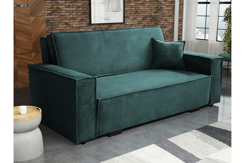 Denegal 2-seters Sovesofa - Mørkegrønn - Møbler - Sofaer - Sovesofaer