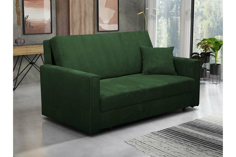 Denegal 2-seters Sovesofa - Mørkegrønn - Møbler - Sofaer - Sovesofaer