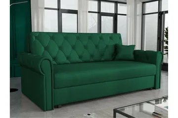 Denegal 2-seters Sovesofa - Mørkegrønn - Møbler - Sofaer - Sovesofaer