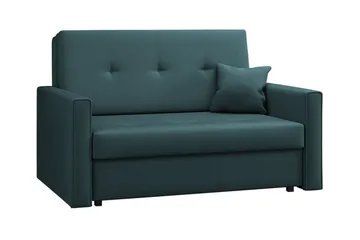 Denegal 2-seters Sovesofa - Mørkegrønn/Blå - Møbler - Sofaer - Sovesofaer