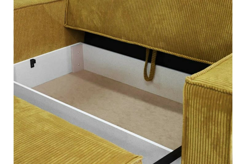 Denegal 2-seters Sovesofa - Mørkegul - Møbler - Sofaer - Sovesofaer