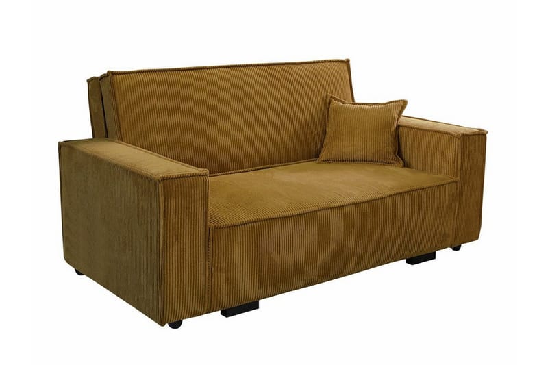 Denegal 2-seters Sovesofa - Mørkegul - Møbler - Sofaer - Sovesofaer