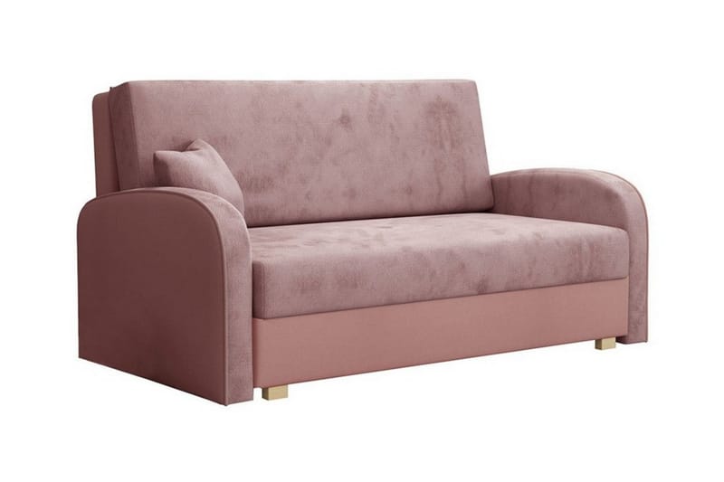 Denegal 2-seters Sovesofa - Rosa - Sovesofaer - 2 seters sovesofa