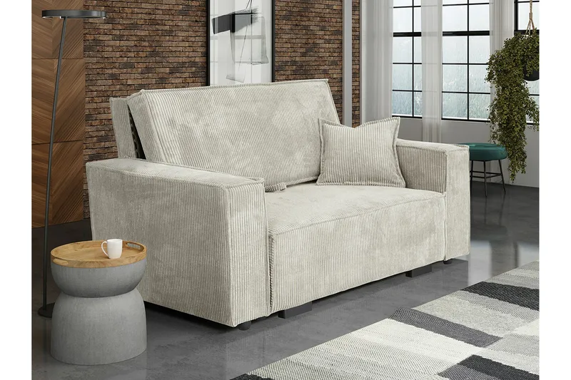 Denegal 2-sits Bäddsoffa beige - Møbler - Sofaer - Sovesofaer