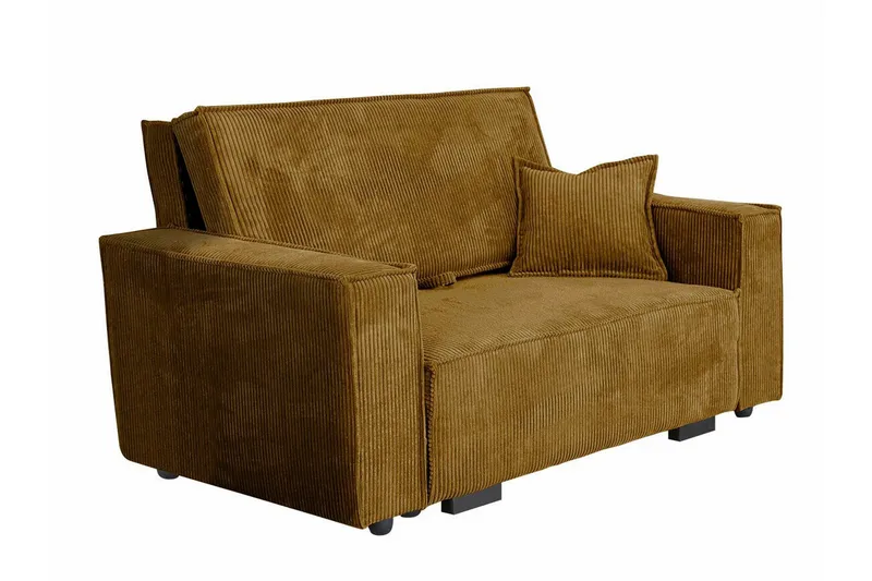 Denegal 2-sits Bäddsoffa Dark yellow, undefined