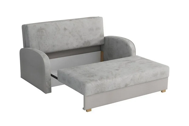Denegal 2-sits Bäddsoffa Light grey/Dark grey - Møbler - Sofaer - Sovesofaer