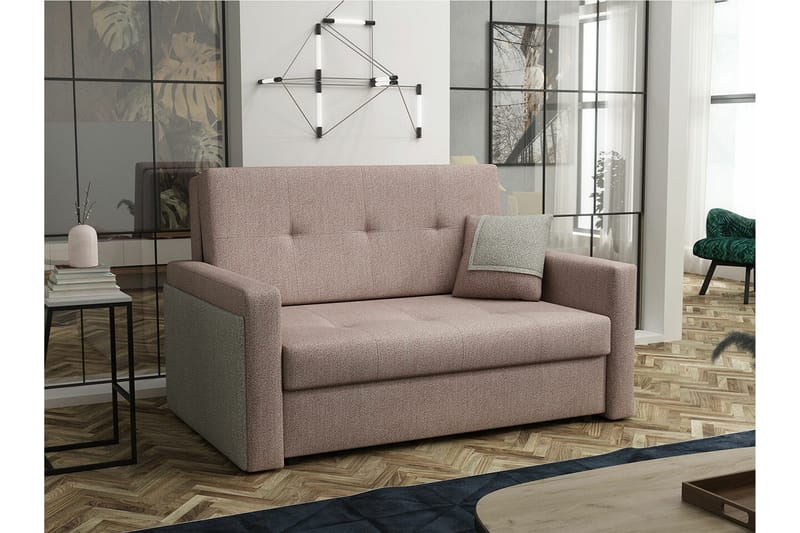 Denegal 2-sits Bäddsoffa NO_BRAND Brown - Møbler - Sofaer - Sovesofaer