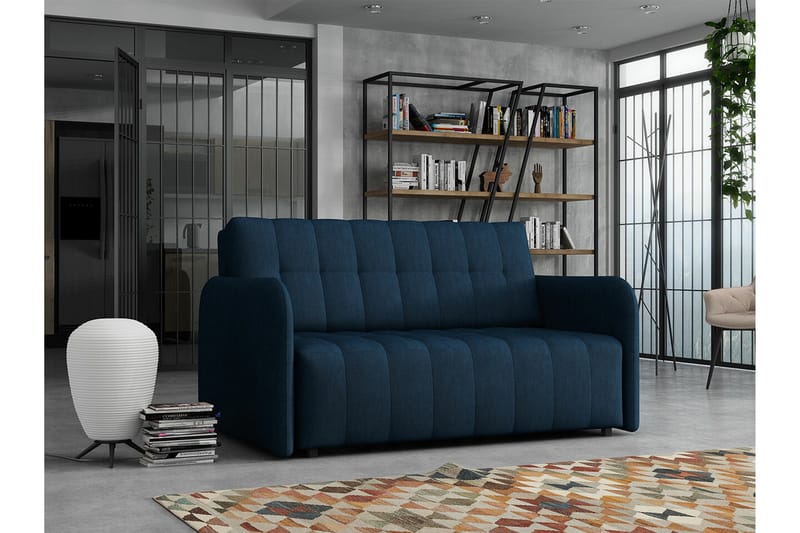 Denegal 2-sits Bäddsoffa NO_BRAND Dark blue - Møbler - Sofaer - Sovesofaer