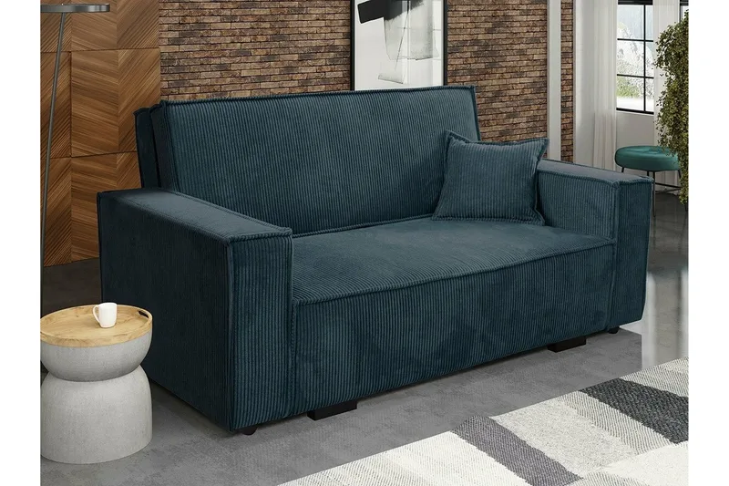 Denegal 2-sits Bäddsoffa NO_BRAND Dark blue - Møbler - Sofaer - Sovesofaer