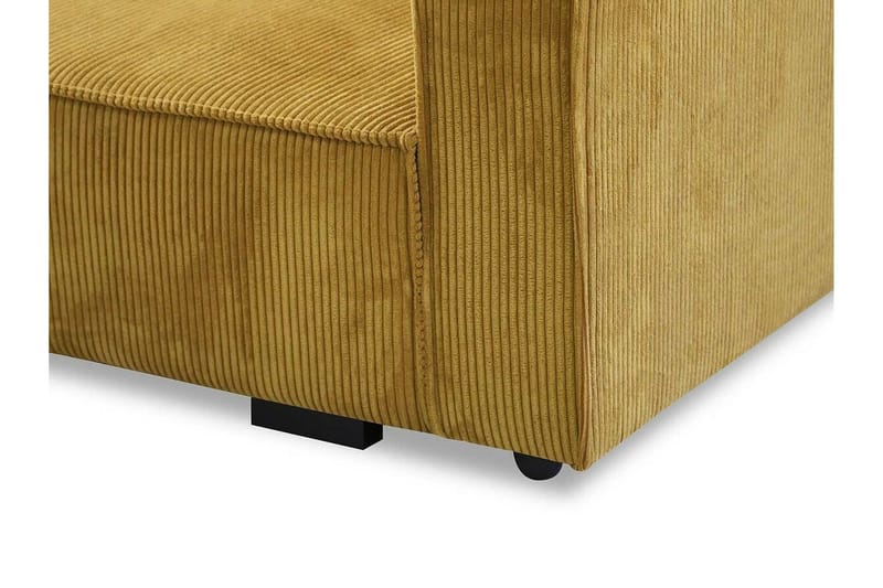 Denegal 2-sits Bäddsoffa NO_BRAND Dark yellow - Møbler - Sofaer - Sovesofaer