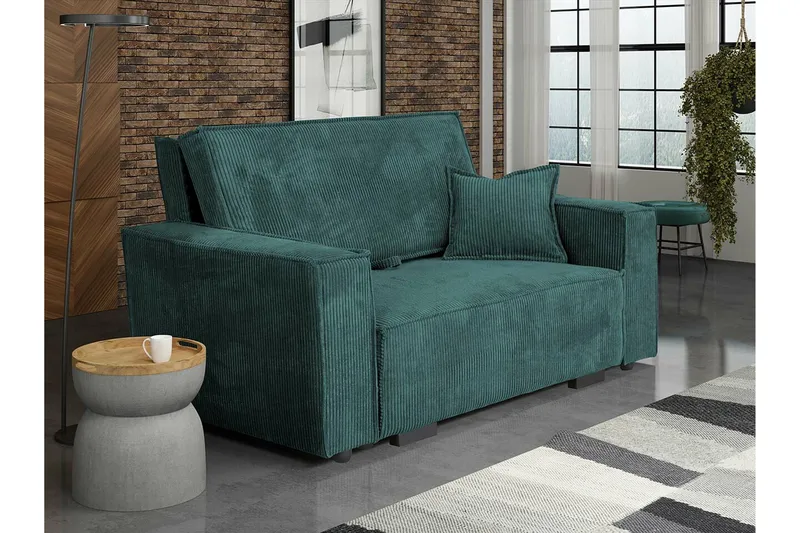 Denegal 2-sits Bäddsoffa NO_BRAND Green - Møbler - Sofaer - Sovesofaer