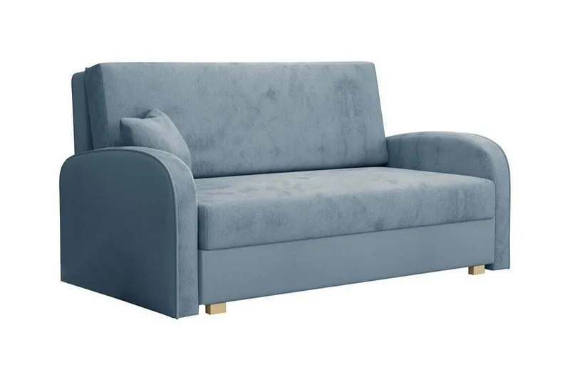 Denegal 2-sits Bäddsoffa NO_BRAND Light Blue/Dark Blue, undefined