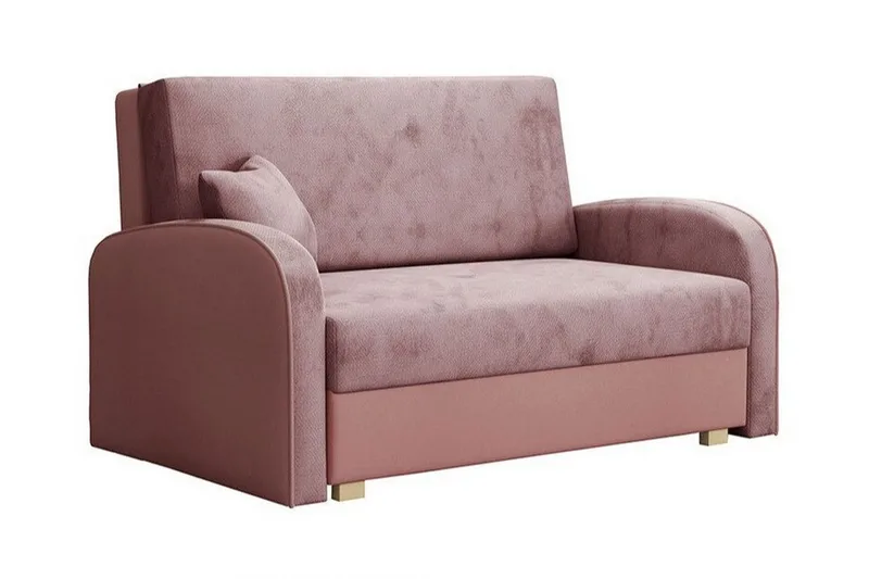 Denegal 2-sits Bäddsoffa NO_BRAND Light pink, undefined